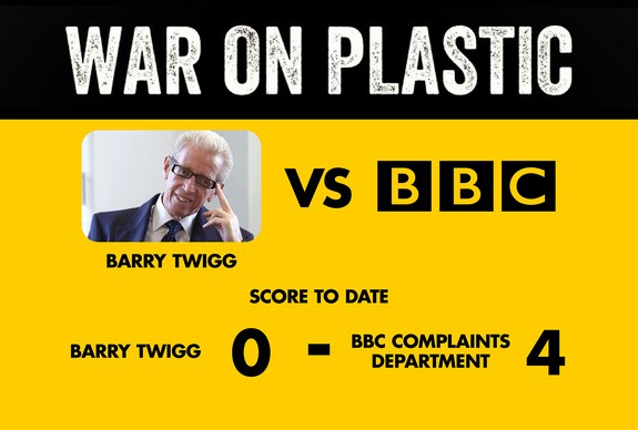 War on Plastic Barry Twigg vs BBC