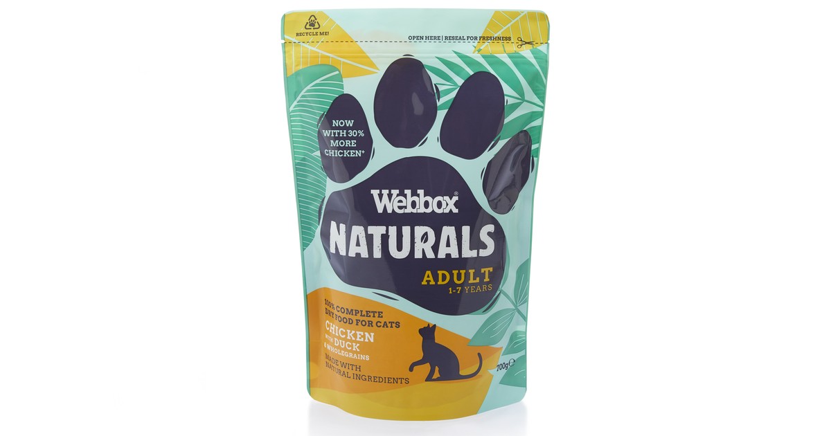 Webbox cat hotsell food pouches