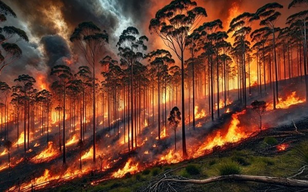 Forest Fires Environmental Devastation & Human Suffering –  The Hidden Cost of Paper Production